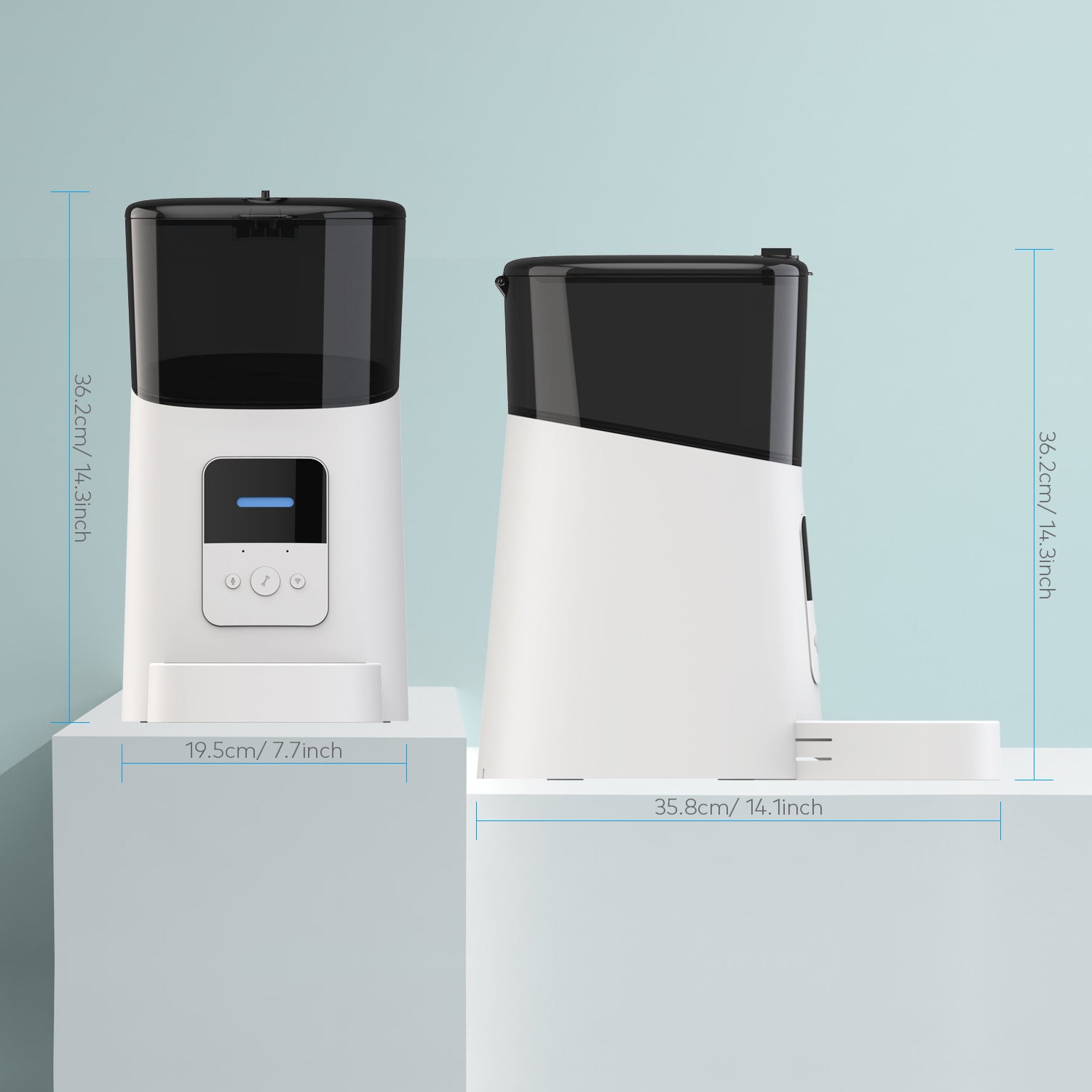 Automatic Pet Feeder - Easy Clean - The Pet Accessory Heaven