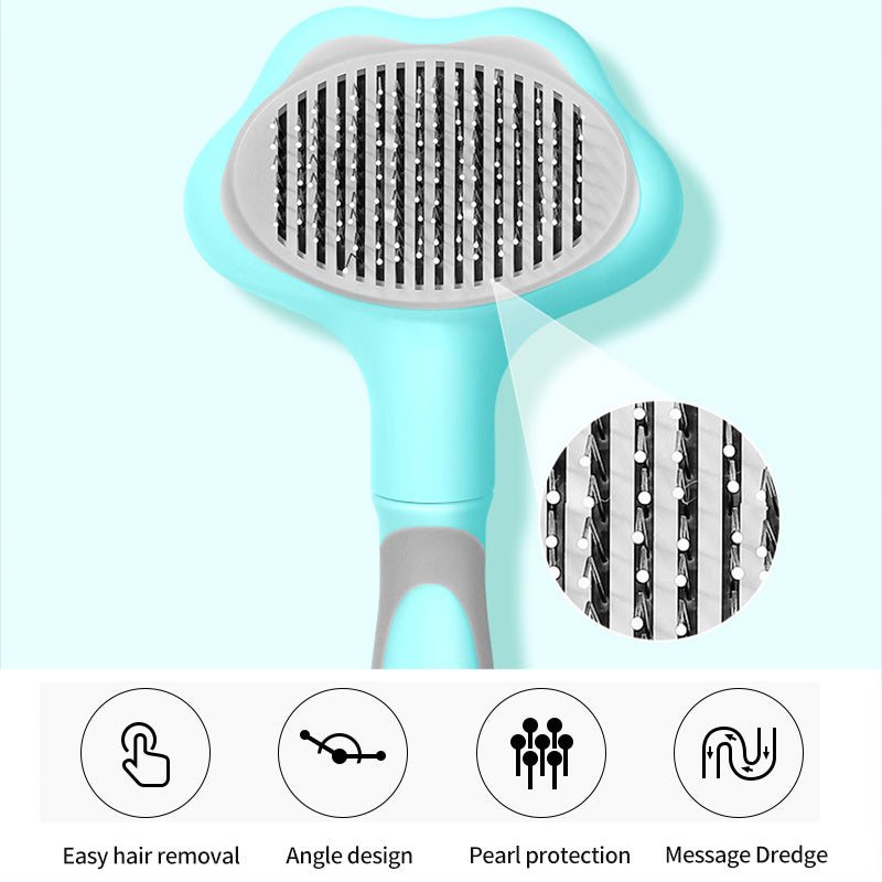 Pet Grooming Comb – Tangle-Free Brush - The Pet Accessory Heaven