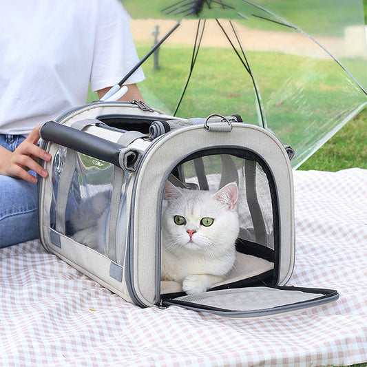 Portable Pet Bag – Foldable & Breathable – The Pet Accessory Heaven