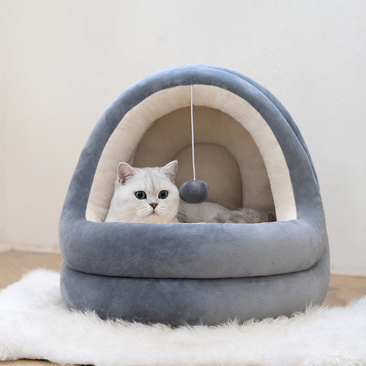 High-Quality Cat House - Cozy Bed - The Pet Accessory Heaven