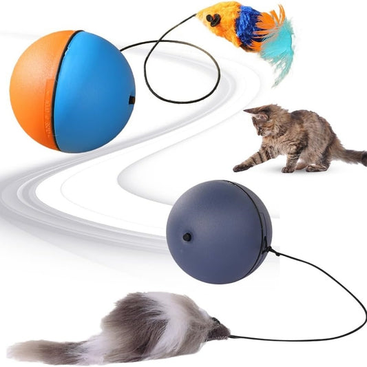 Interactive Automatic Moving Ball Pet Toy – The Pet Accessory Heaven