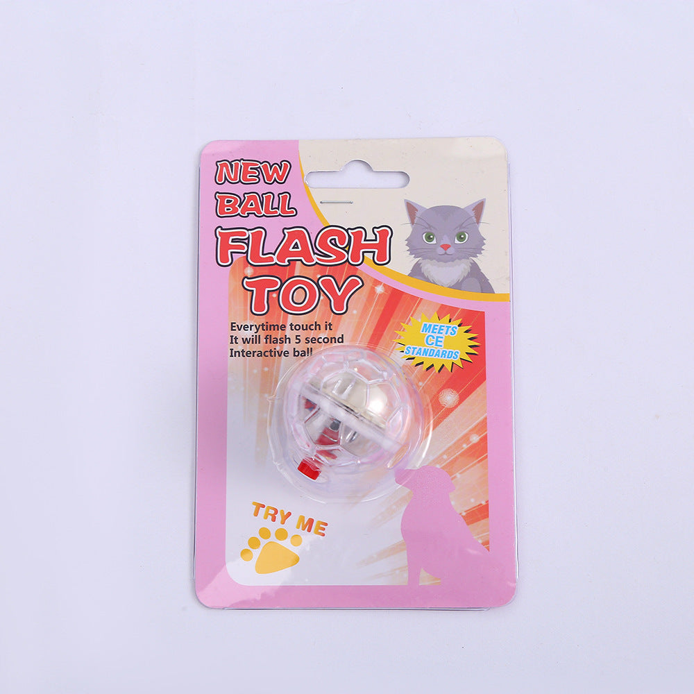 Glowing Transparent Plastic Ball Pet Toy – The Pet Accessory Heaven