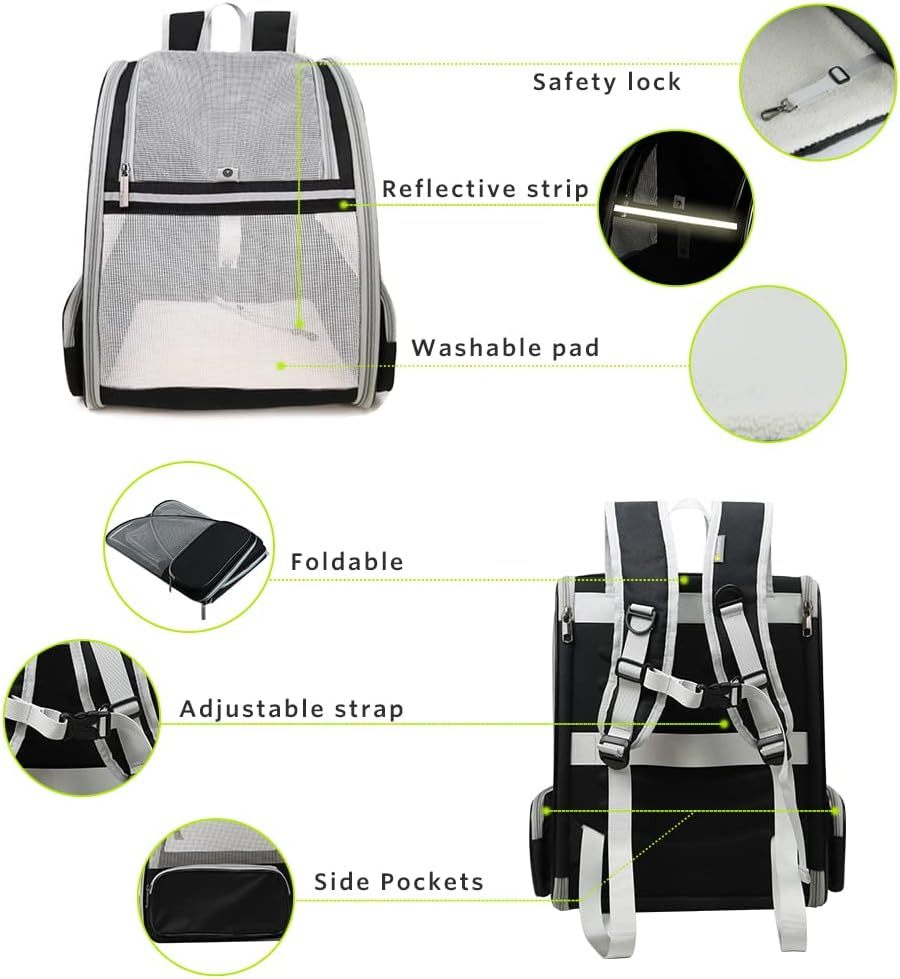 Pet Carrier Backpack - Travel Bubble Bag - The Pet Accessory Heaven