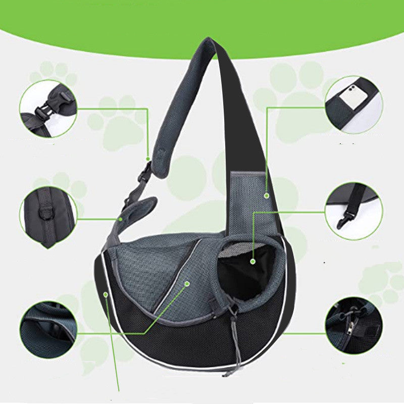 Breathable Pet Carrier Bag - Safe & Stylish - The Pet Accessory Heaven