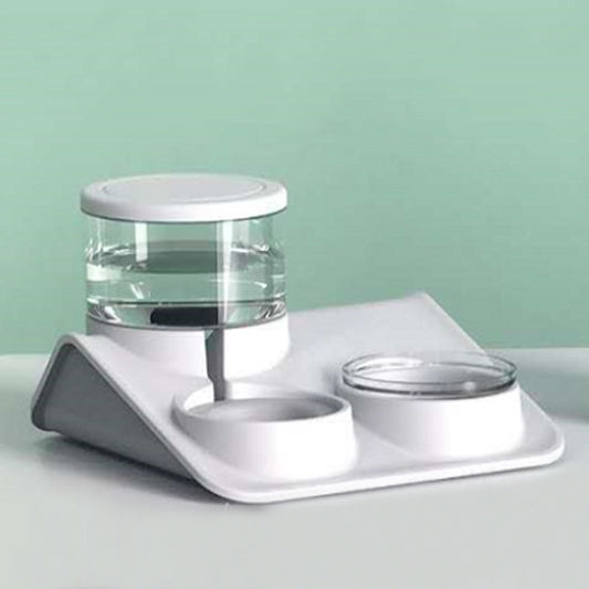 Double Pet Feeder Bowl - Water Dispenser - The Pet Accessory Heaven