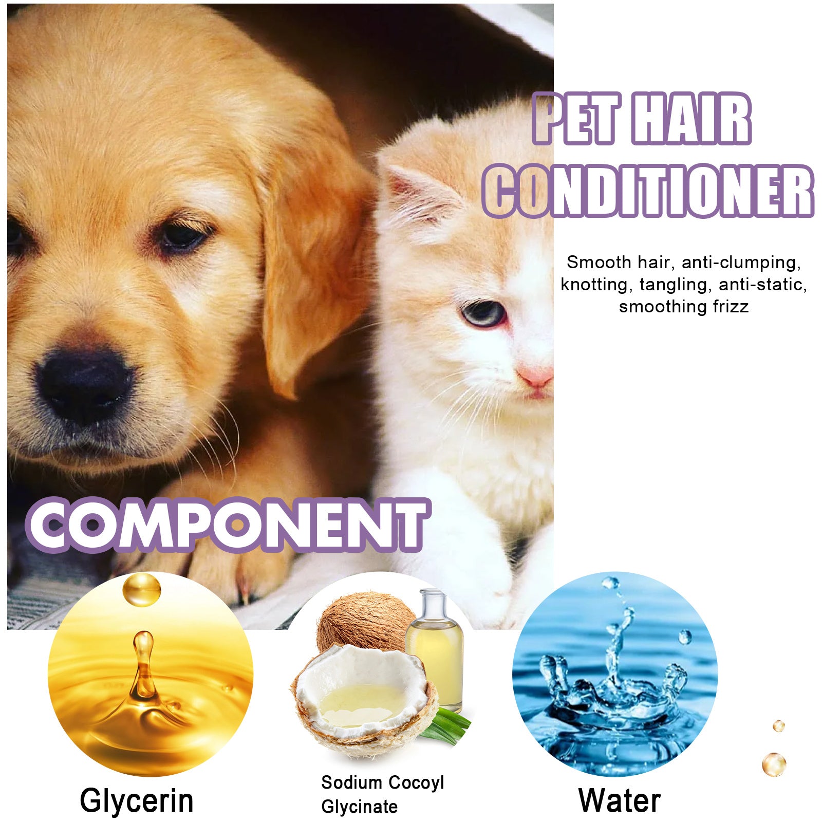 Pet Hair Care Cream – Smooth & Tangle-Free – The Pet Accessory Heaven
