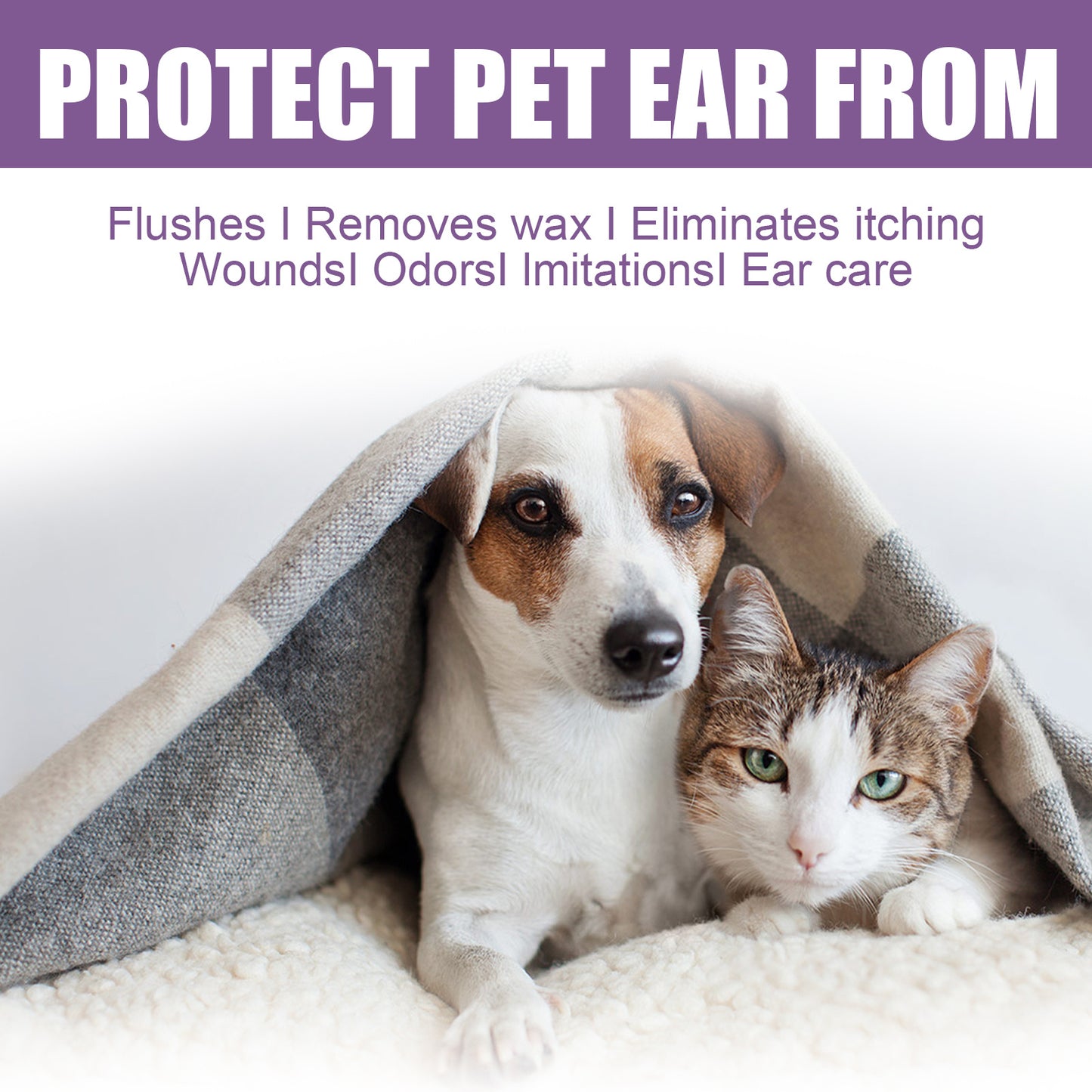 Pet Ear Cleaner – Safe Drops for Cats & Dogs – The Pet Accessory Heaven