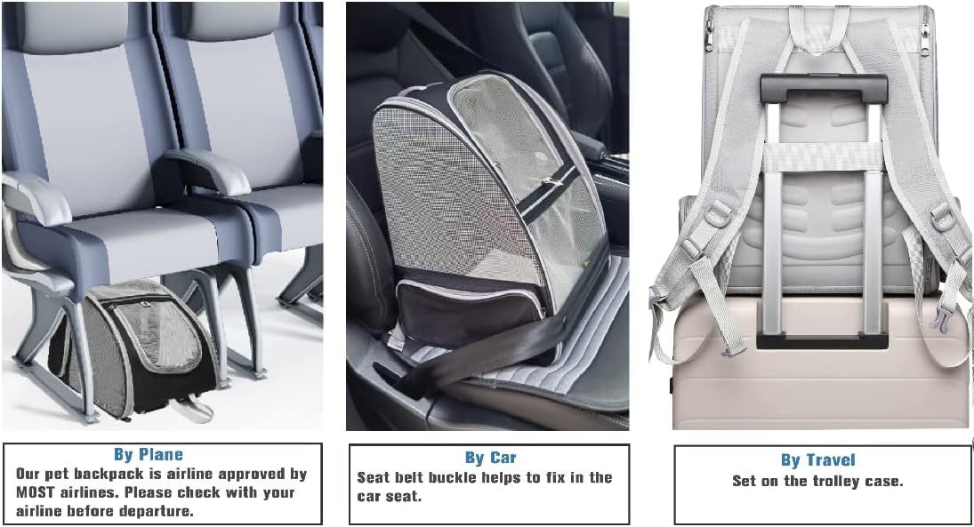 Pet Carrier Backpack - Travel Bubble Bag - The Pet Accessory Heaven