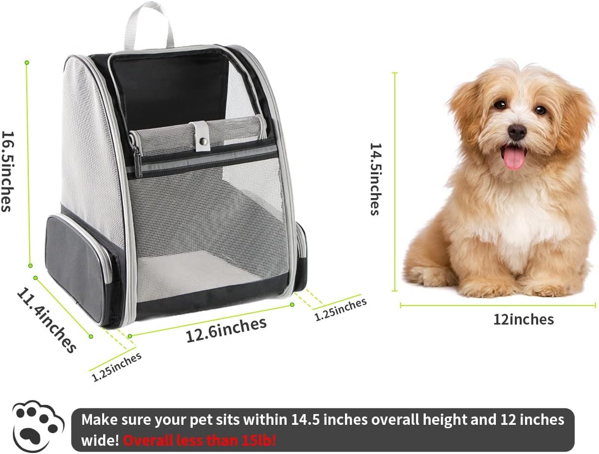 Pet Carrier Backpack - Travel Bubble Bag - The Pet Accessory Heaven